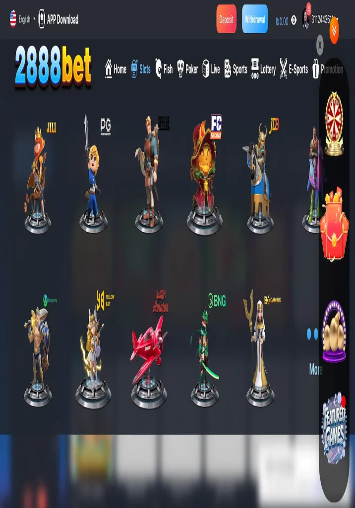 2888 Bet APK game slots