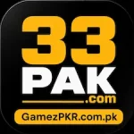 33PAK game logo official branding icon for Android APK gaming website Pakistan 2026