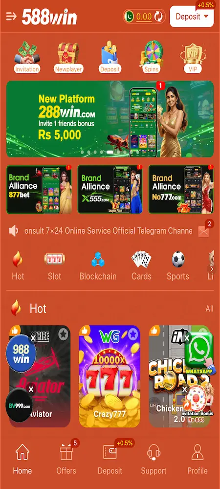 588win game home
