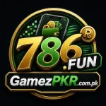 Alt Text: 786.fun online gaming platform logo with modern colorful design and digital gaming theme