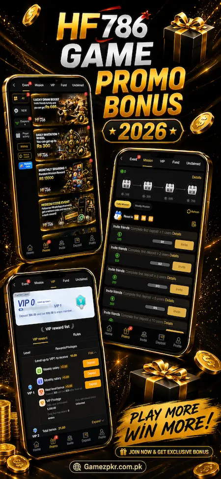 HF786 Game promo bonus image 2026