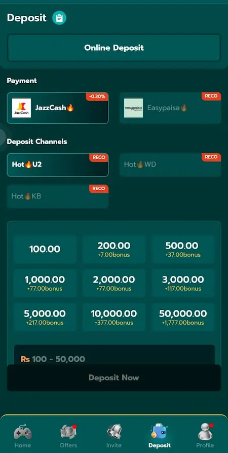 1ppp game deposit image