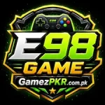 E98 Game official logo icon with modern gaming style branding for APK download 2026 Pakistan