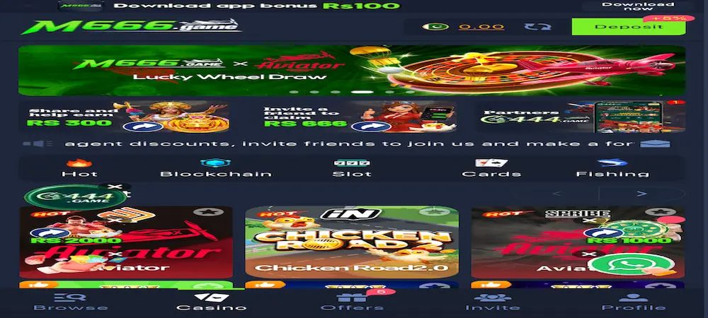 M666 Game Dashboard