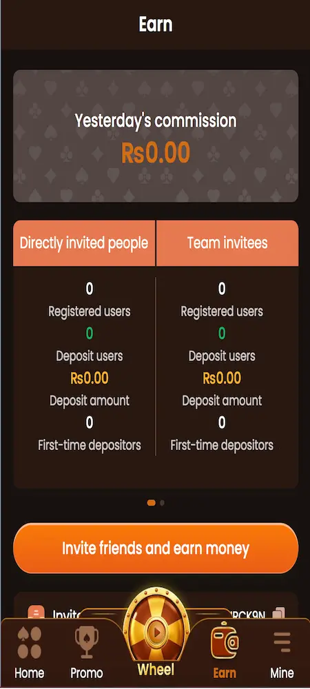 PAKclub game invite earn