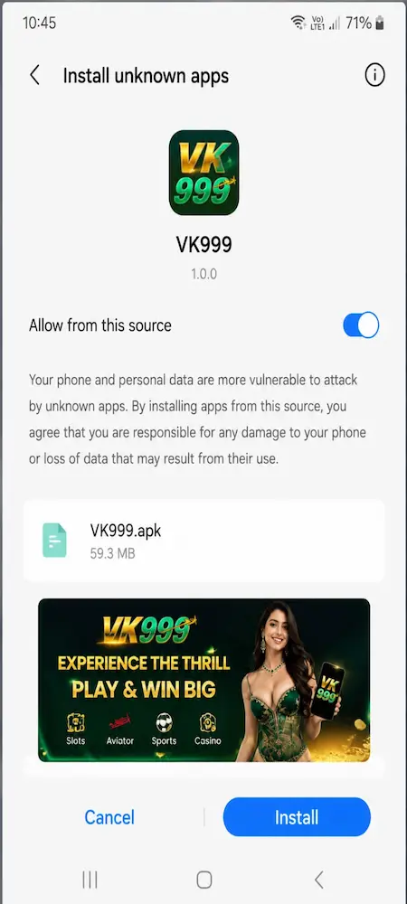 Android game installation guide showing APK file setup and install process step by step 2026
